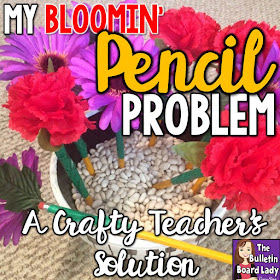 Pencil problems in your classroom? This clever teacher craft may be just the pencil solution that you are looking for. Provide pencils for your students and brighten up your teaching space. Elementary, high school or even in the main office, this handy DIY idea will be popular.