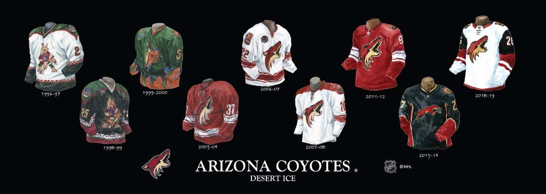 phoenix coyotes uniforms