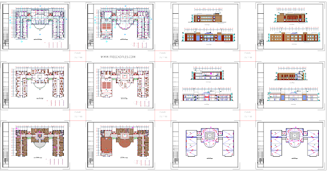 Office Building DWG Plan