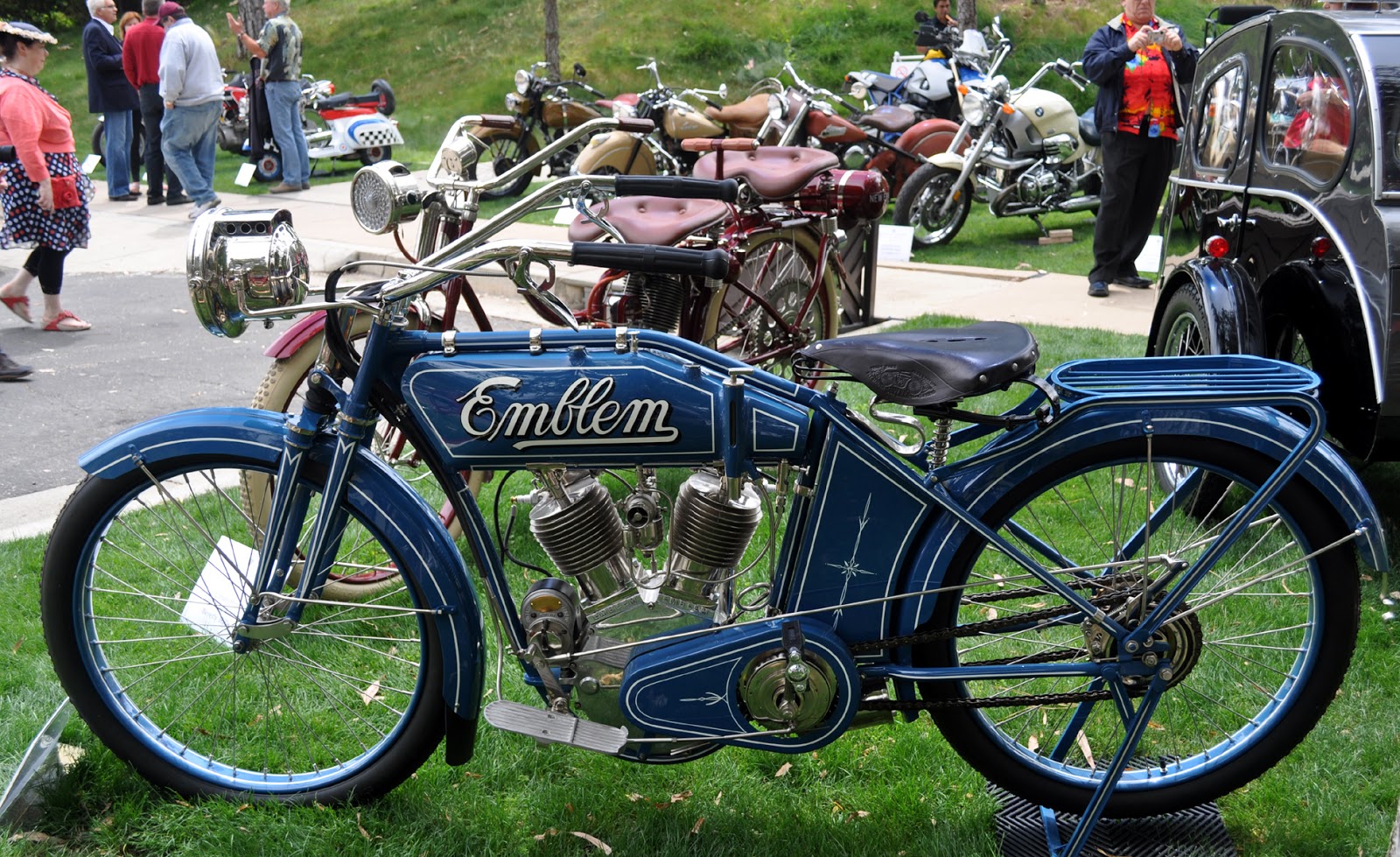 Just A Car Guy: 1913 Emblem motorcycle