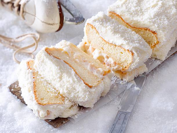 Leckere Rezepte: Schneewolken Kuchen