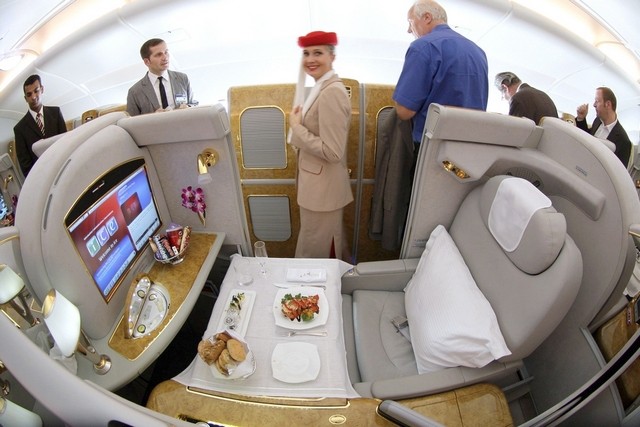 Ghế thương gia trên máy bay của Vietnam Airlines