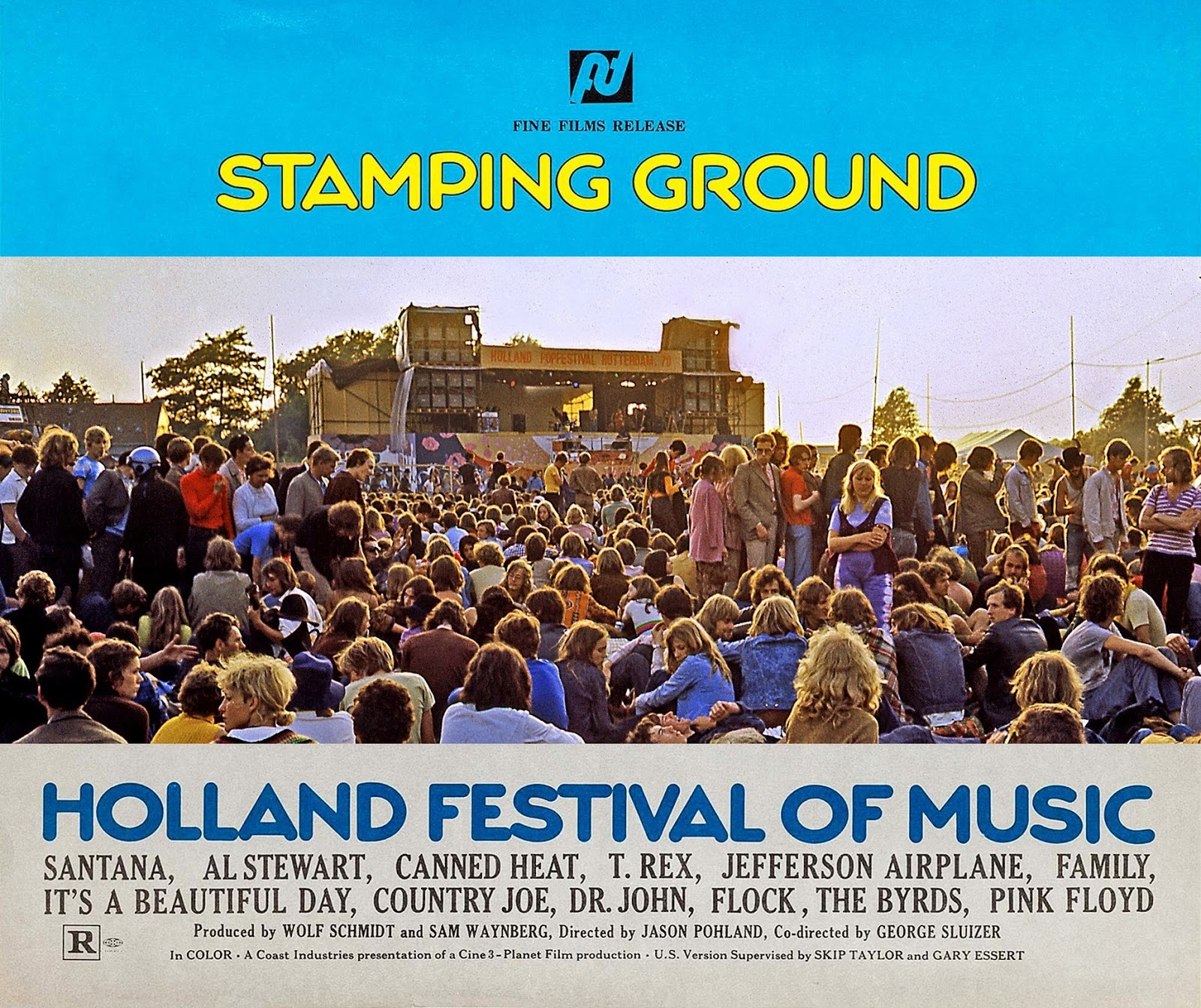 Pink Floyd Ilustrado 1971 Stamping Ground / Love And Music