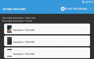 Lollipop Screen Recorder app Android