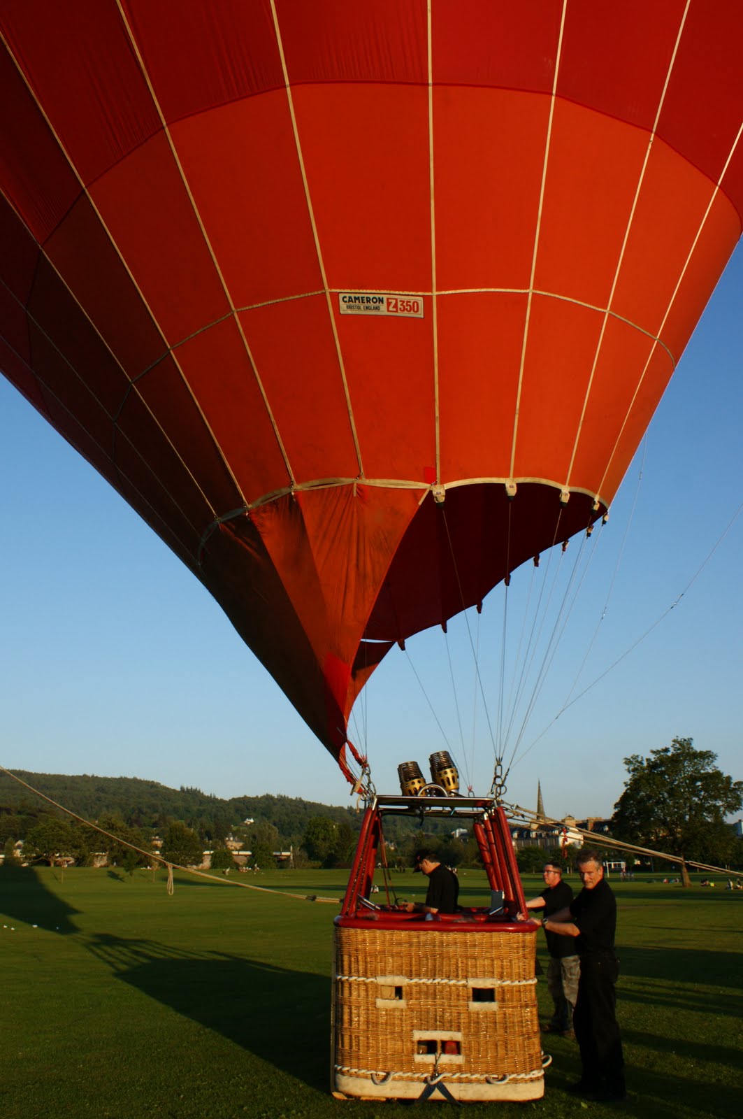 Tour Scotland Tour Scotland Photographs Virgin Hot Air Balloon Perth