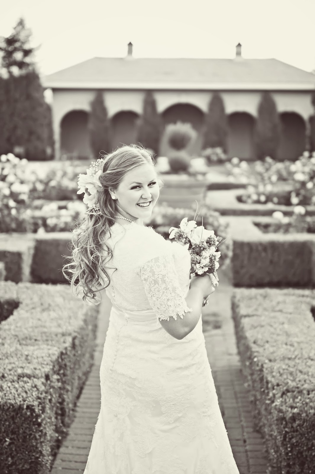 Sierra's View: {Wedding Series-B&W Garden Bridals} AND {November ...