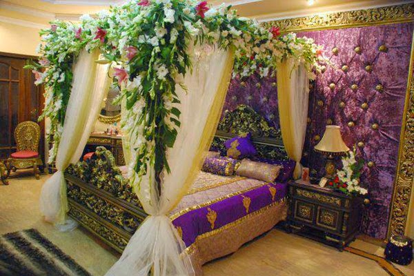 Romantic Bedroom Decoration Ideas For Wedding Night Greetings