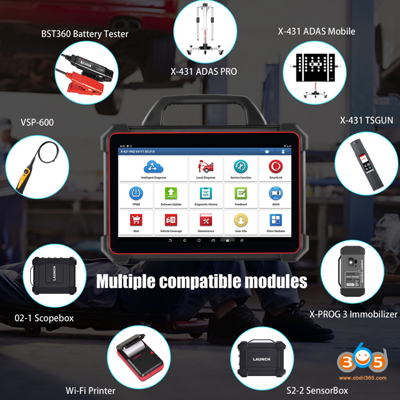 Launch X431 PAD VII Tablet Detailed Review Auto Diagnostic ToolOBDII365