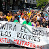 Decenas de personas marcha contra el paro y la pobreza en Margen Izquierda