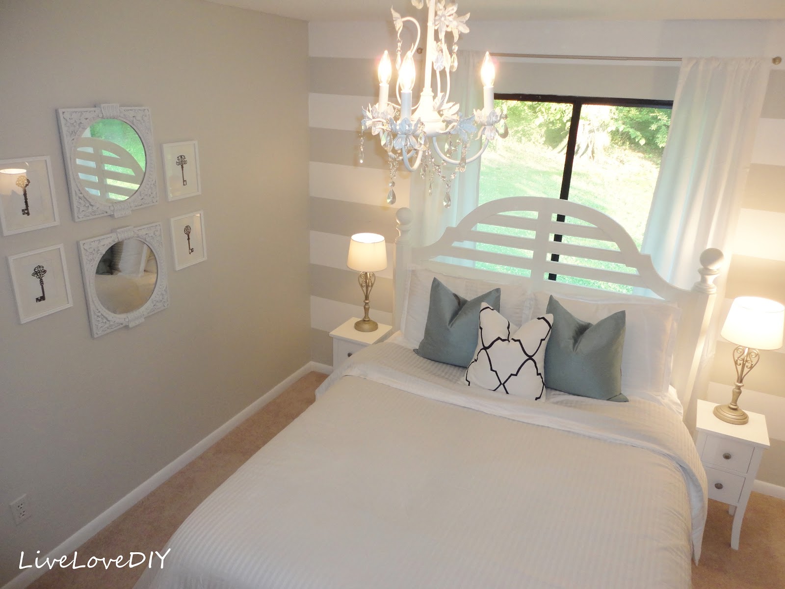 Bedroom Paint Ideas Stripes Home Decor