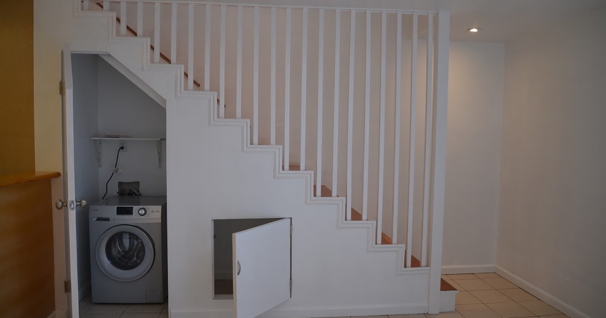 NP European Washer/Dryer Under Stairs