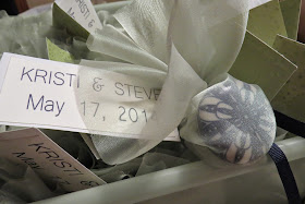 Showers of Happiness http://dragonflyandlilypads@blogspot.com a container full of Shower Favors