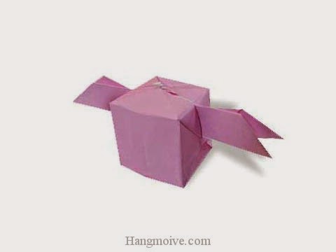 Cách gấp, xếp hộp có cánh bay bằng giấy origami - Video hướng dẫn xếp hình - How to make a Balloon with Wings Cách gấp, xếp hộp có cánh bay bằng giấy origami - Video hướng dẫn xếp hình - How to make a Balloon with Wings