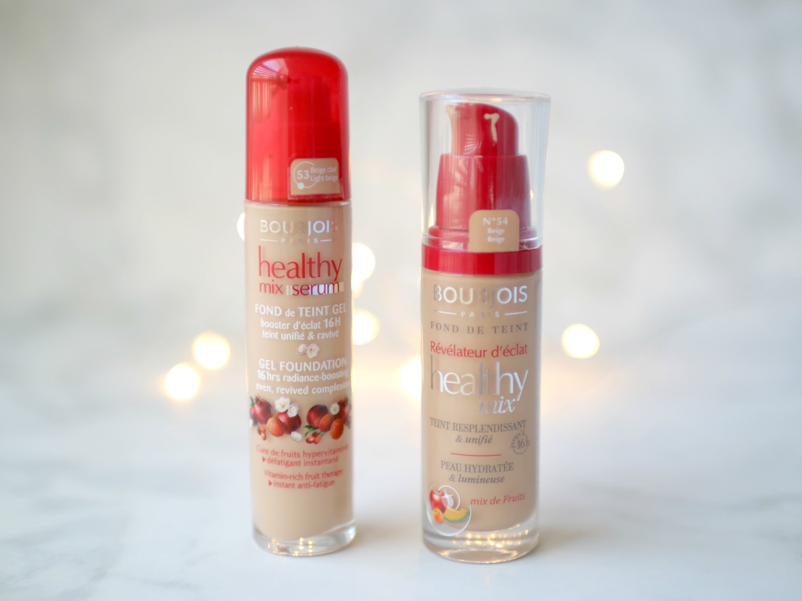 Elle Beauty in Atlanta: Bourjois Healthy Mix VS. Bourjois Healthy Mix Serum Gel Foundation