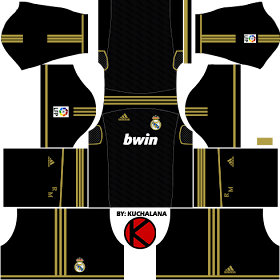 Real Madrid Kits 2011/2012 - Dream League Soccer