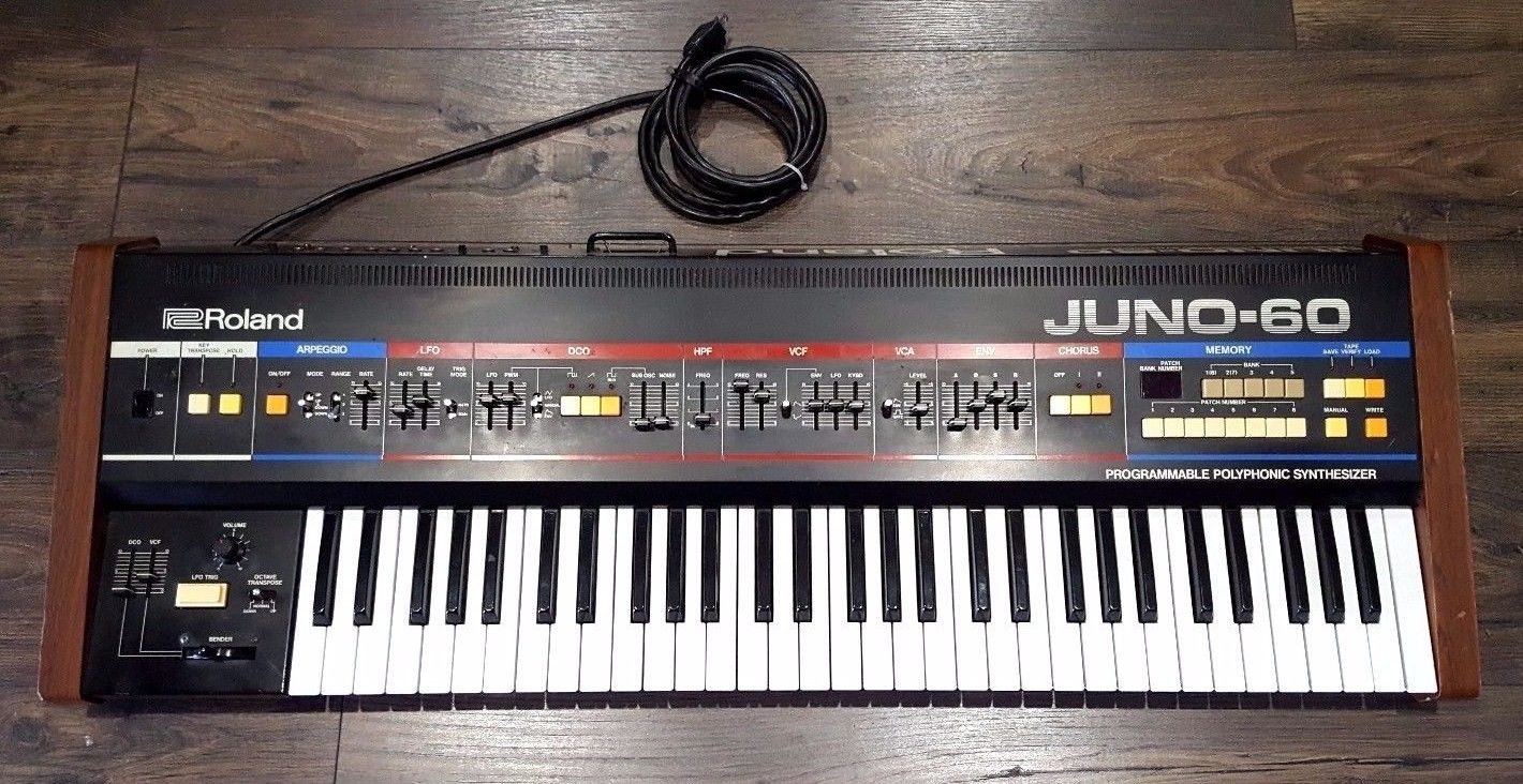 MATRIXSYNTH Roland Juno 60 Programmable Polyphonic Keyboard / Synthesizer