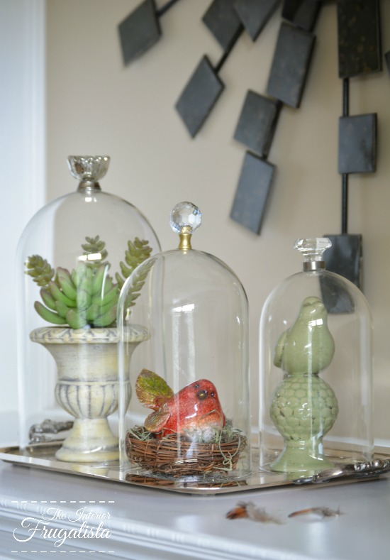 How To Make Easy and Affordable DIY Glass Cloches The Interior Frugalista