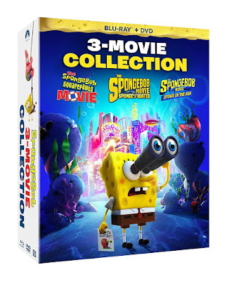The Spongebob 3 Movie Collection Bluray