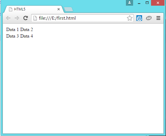 Learn HTML5 : HTML5 Attribute - border