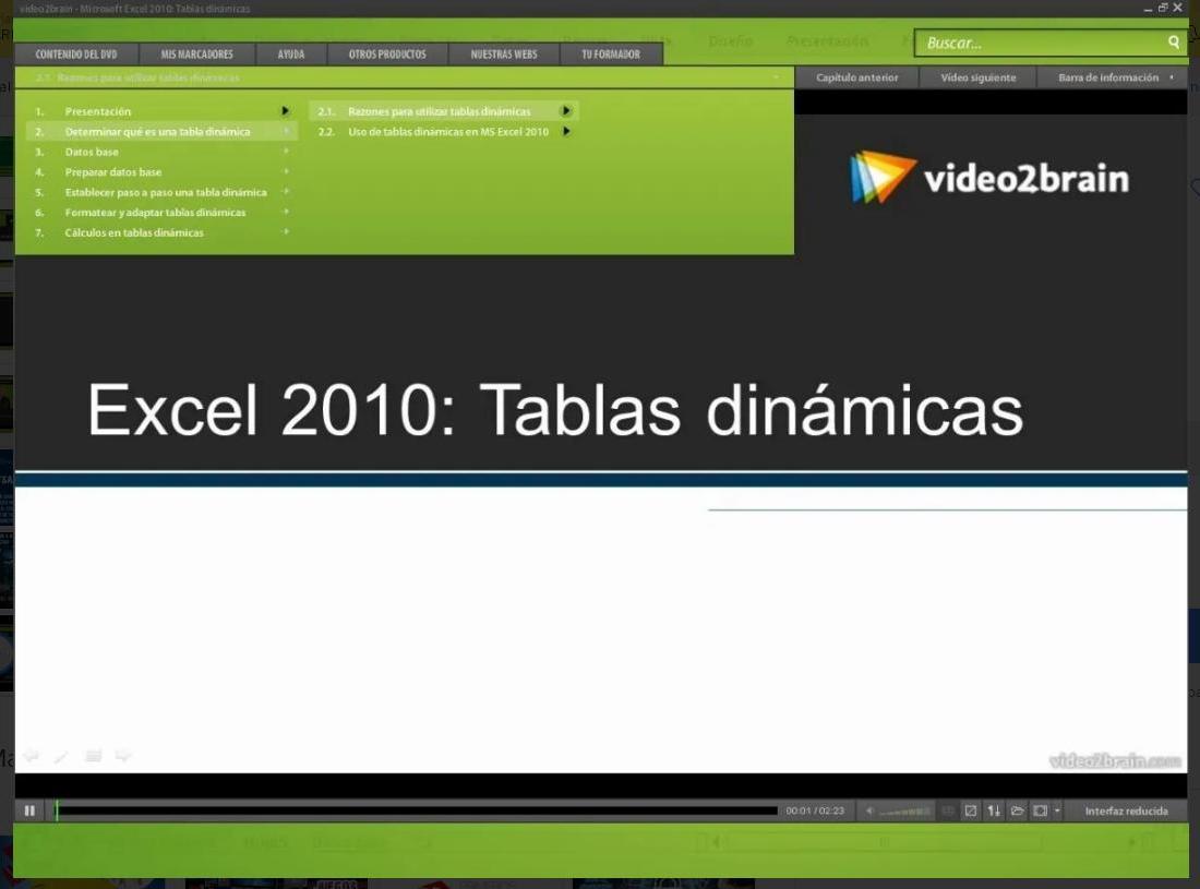 VIDEO CURSO TABLAS DINAMICAS EN EXCEL