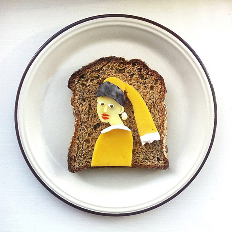 If It's Hip, It's Here (Archives): Food Art So Impressive, You'll Feel ...
