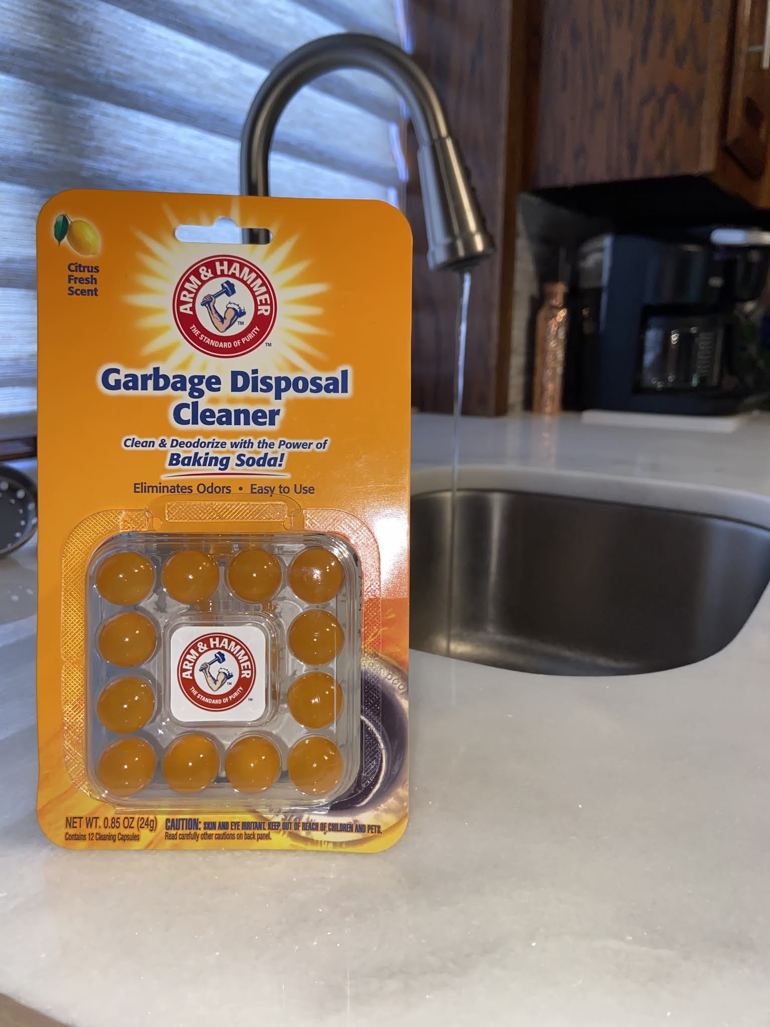 Keep Your Garbage Disposal Smelling Citrusy Fresh