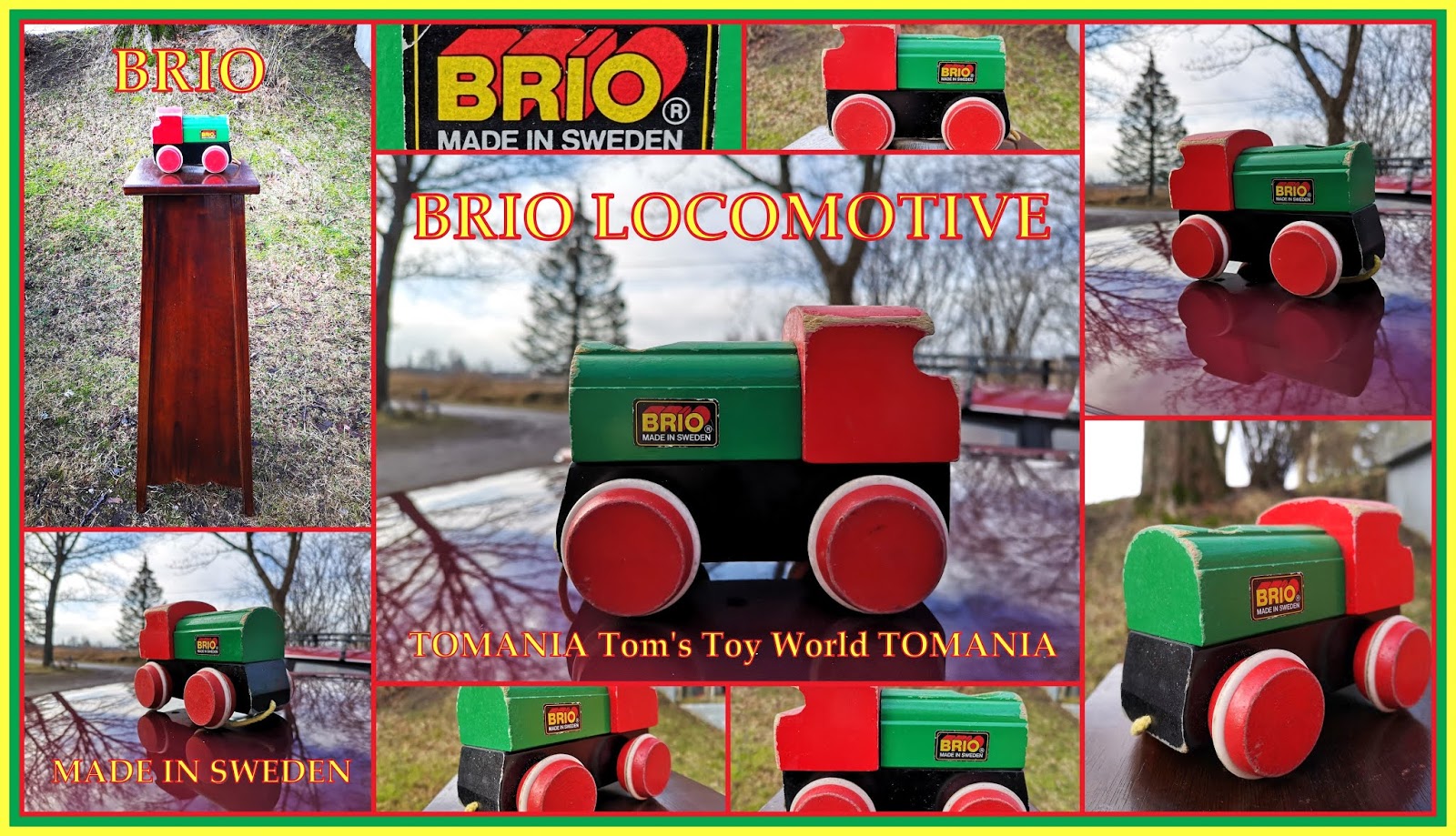 TOM's TECH TOYS BRIO TOYS SWEDEN