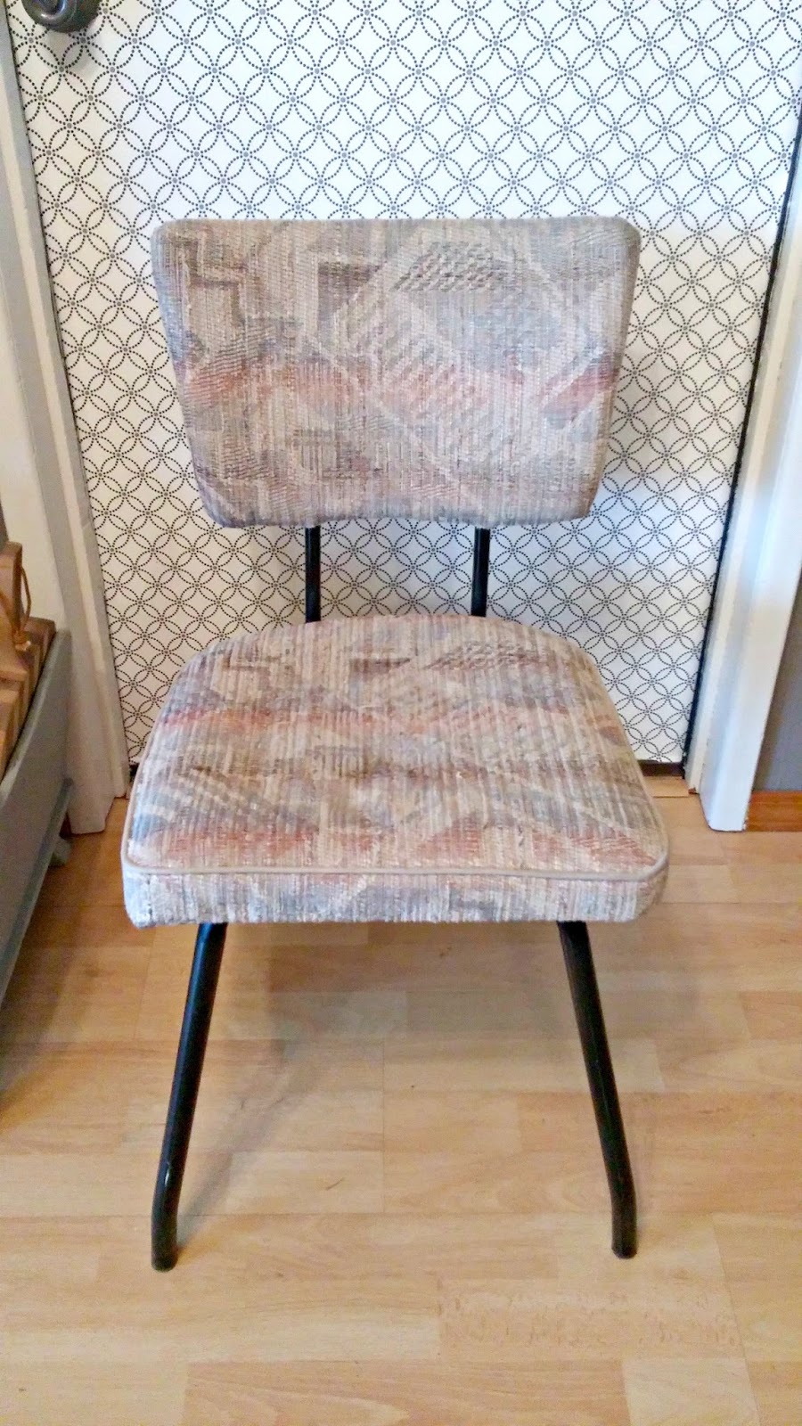 MidCentury Dining Chairs Makeover Little Vintage Cottage