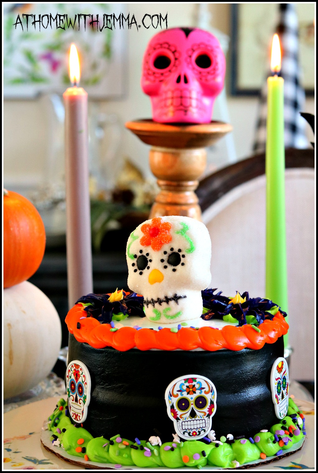 Skull Shaped Cake Tin. Make a Skull Shaped Cake for Halloween. Also Could  Be Used for a Day of the Dead Themed Celebration. 