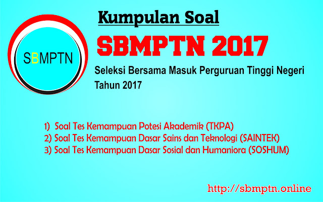 Download Soal dan Pembahasan SBMPTN 2017 Naskah Asli Lengkap - GIRI WIDODO