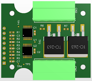 Plug-in PCB With Access Points for Removal