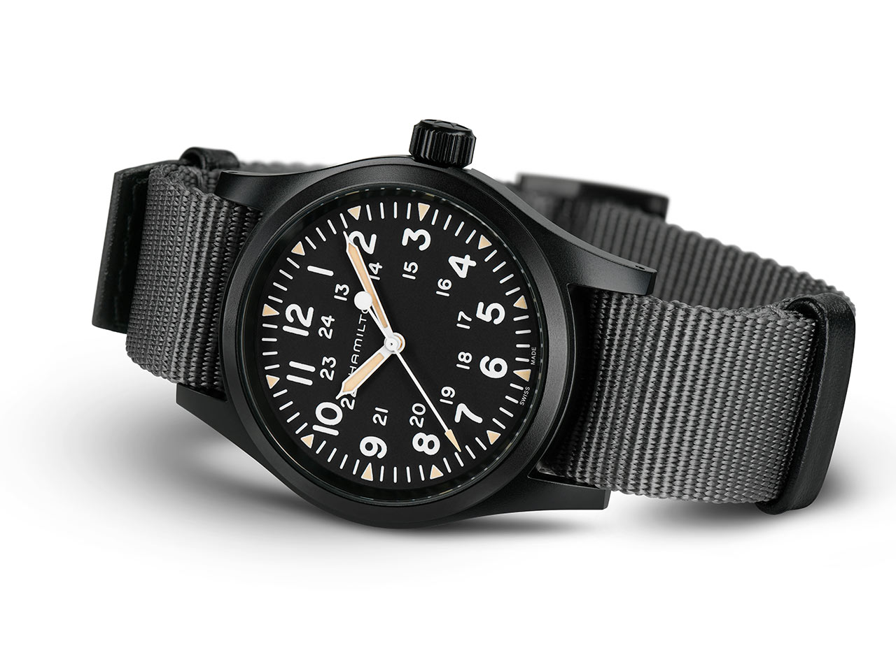 Hamilton - Khaki Field Mechanical Black 38 mm | Time and Watches | The ...