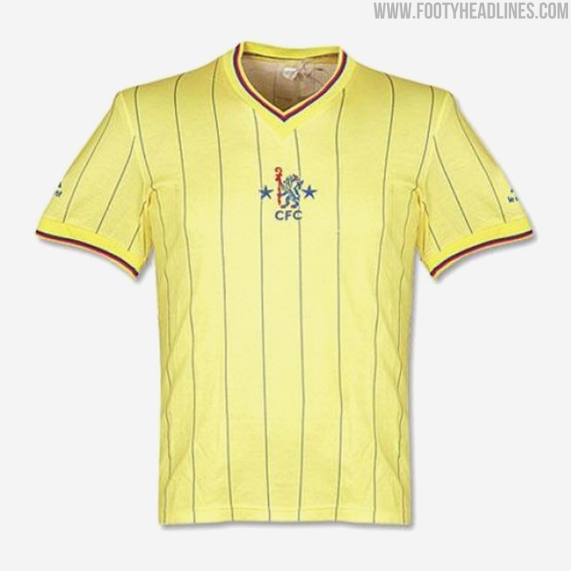 Comeback For 21-22: Chelsea's Yellow Kit History - Footy Headlines