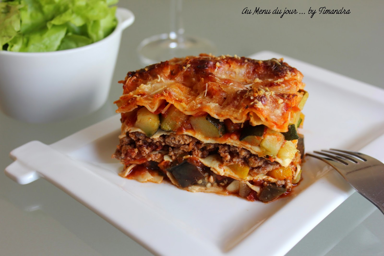 Lasagnes Aux L gumes Et Si On Prolongeait Encore Un Peu L t 
