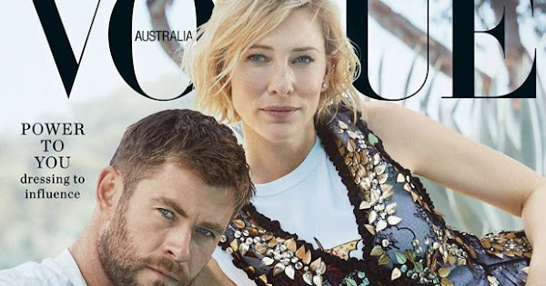 Thor & Hela on Vogue Australia November 2017 Cover Page