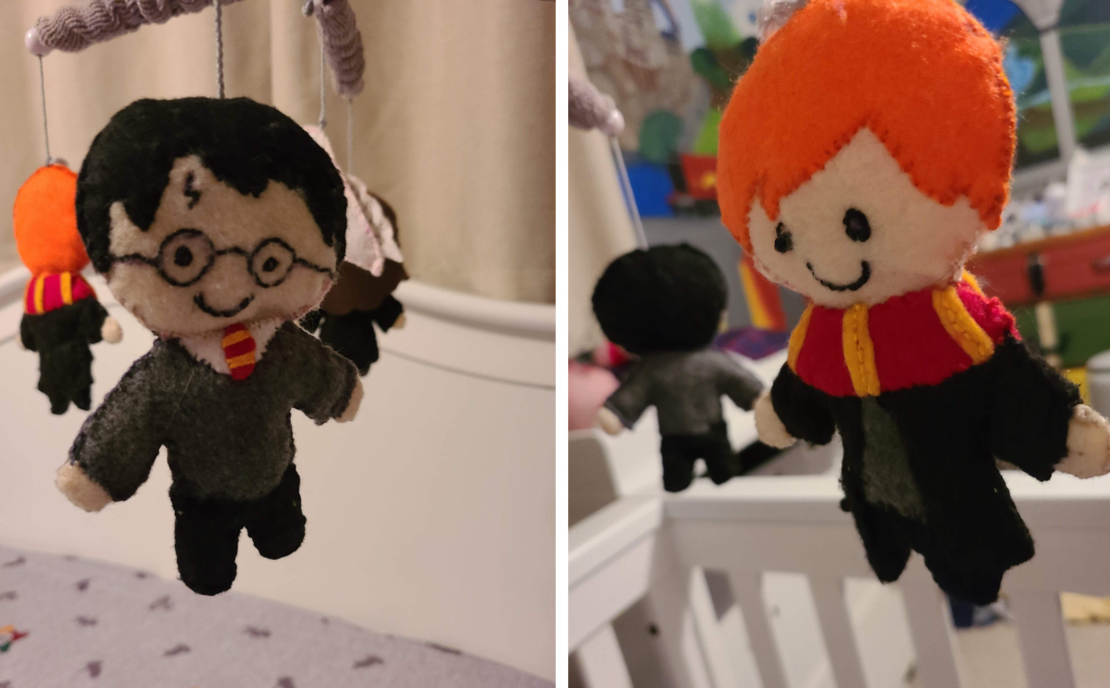 Harry Potter Inspired Felt Character/harry Potter Dolls/figurines