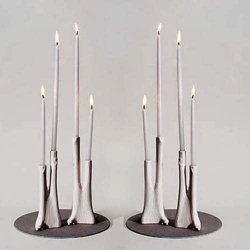 El Rincón Vintage de Karmela: Los modernos candelabros, nada que ver
