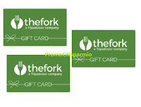 Concorso " A cena con TheFork" : come vincere gratis 40 Gift Card da 25€