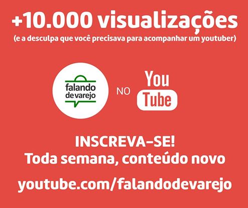 Nosso canal no YouTube: Passamos os primeiros 10.000 acessos Nosso canal no YouTube: Passamos os primeiros 10.000 acessos