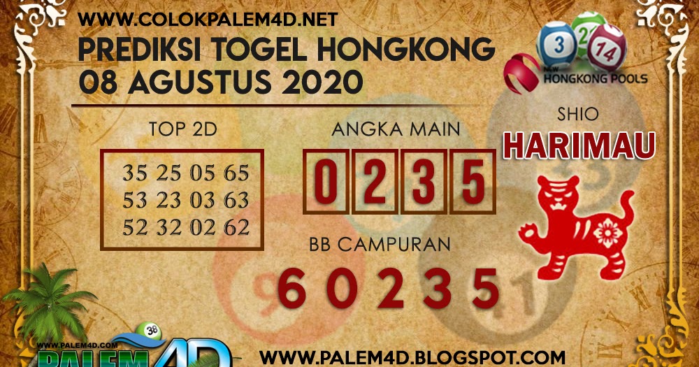 45 Prediksi hk jitu 8 agustus 2020