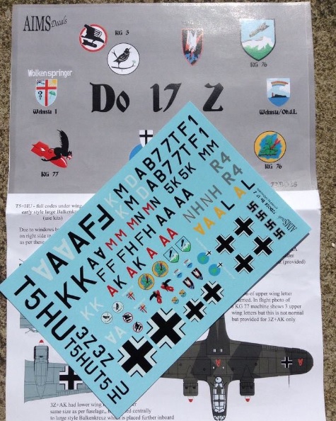 falkeeins the luftwaffe blog new aims decals for ju 88 g night