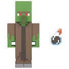 Minecraft Zombie Villager Build-a-Portal Series 3 Figure