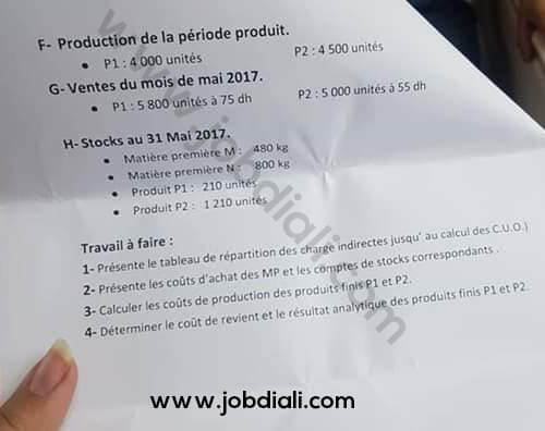 Exemple Concours Rédacteur Judiciaire 3ème grade 2019 - Ministère de la justice