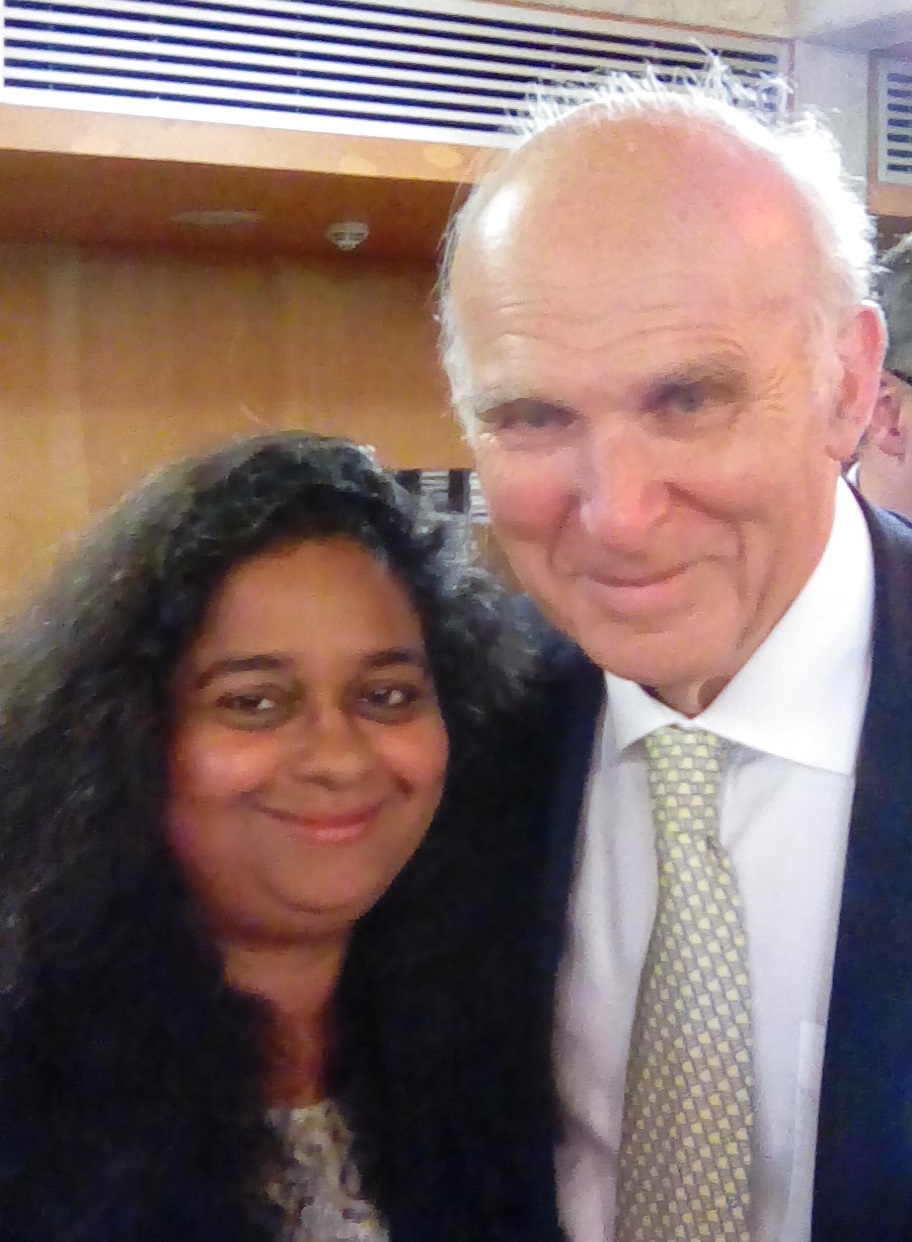 Vince Cable was in stonking form at his first Lib Dem event as leader
