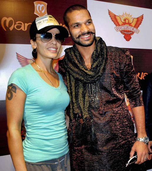 Indian Cricketer Shikhar Dhawan Wife Ayesha Mukherjee