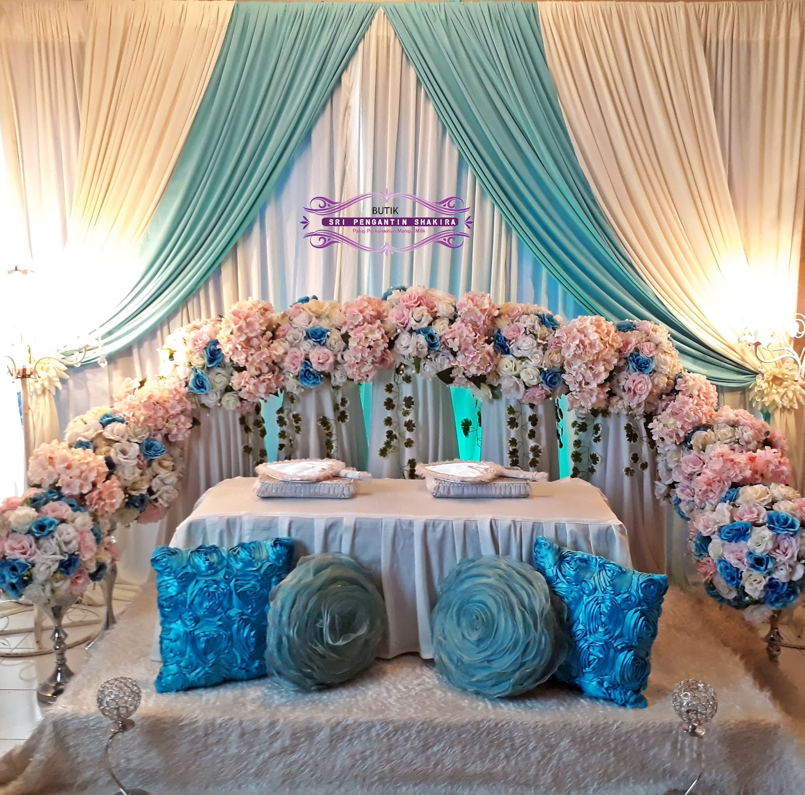 Pelamin Mini untuk Majlis Bertunang, Nikah, & Sanding