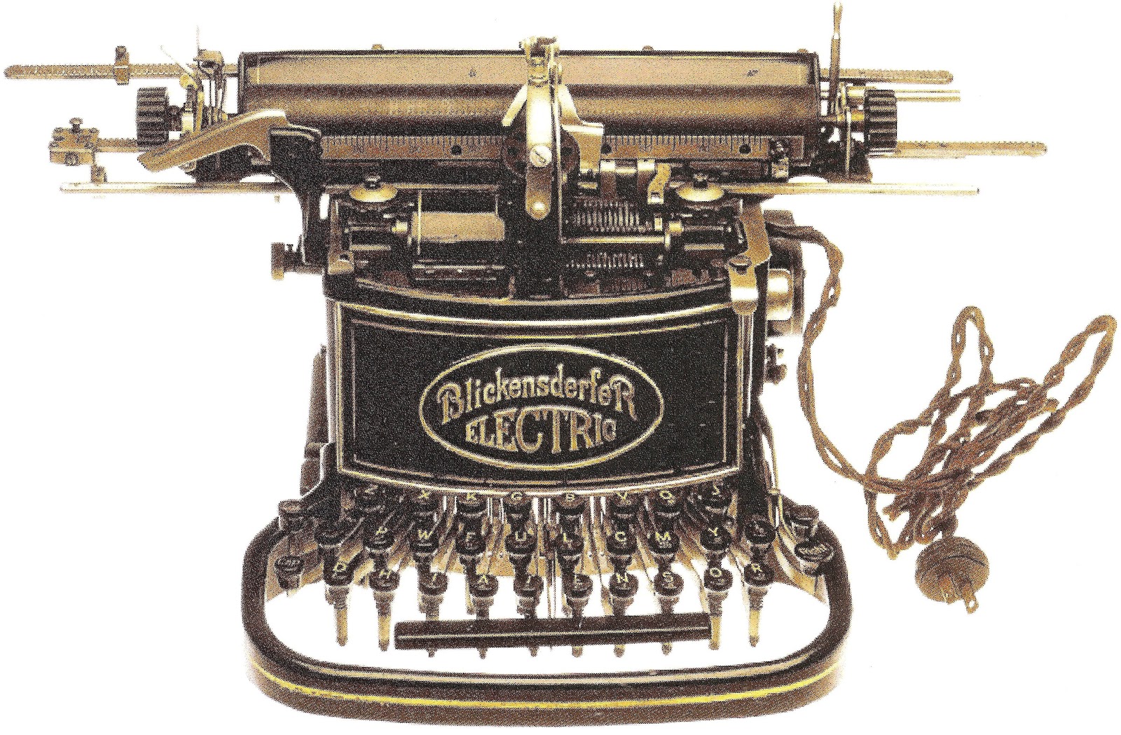oz.Typewriter Future Shock How Blickensderfer Developed his Electric