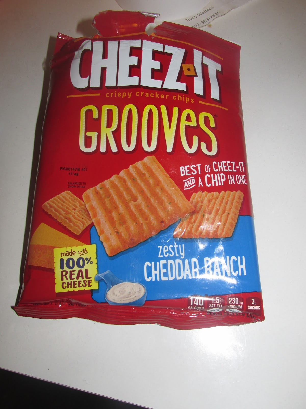 New Reviews for You CheezIt Grooves Zesty Cheddar Ranch