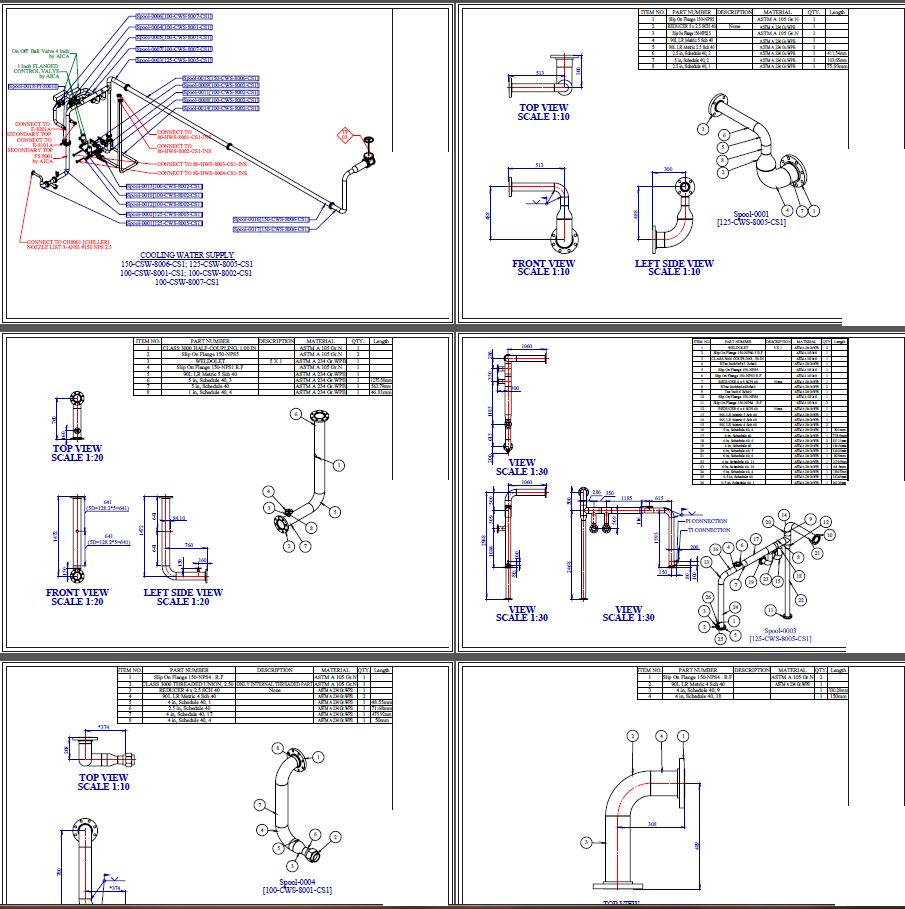 Piping ISO & Spool Drawing Using Solidworks Piping