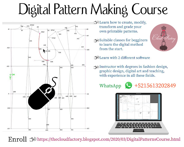 Cloud Factory Digital Pattern Making Course cloud-factory-digital-pattern-making-course